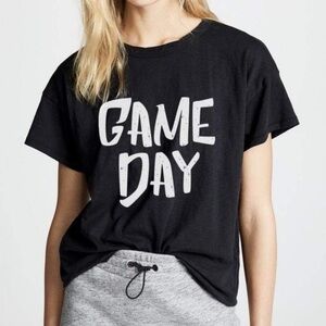 Black 'Game Day' T-Shirt